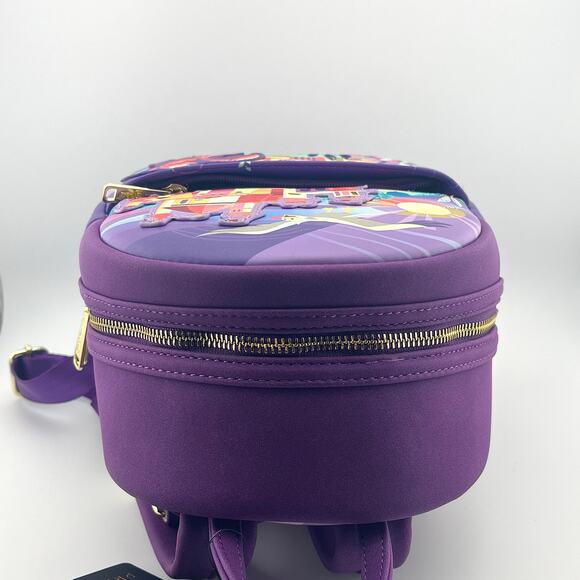 LOUNGEFLY NWT Disney Backpack + Mickey Ears, The Little Mermaid - Picture 16 of 17